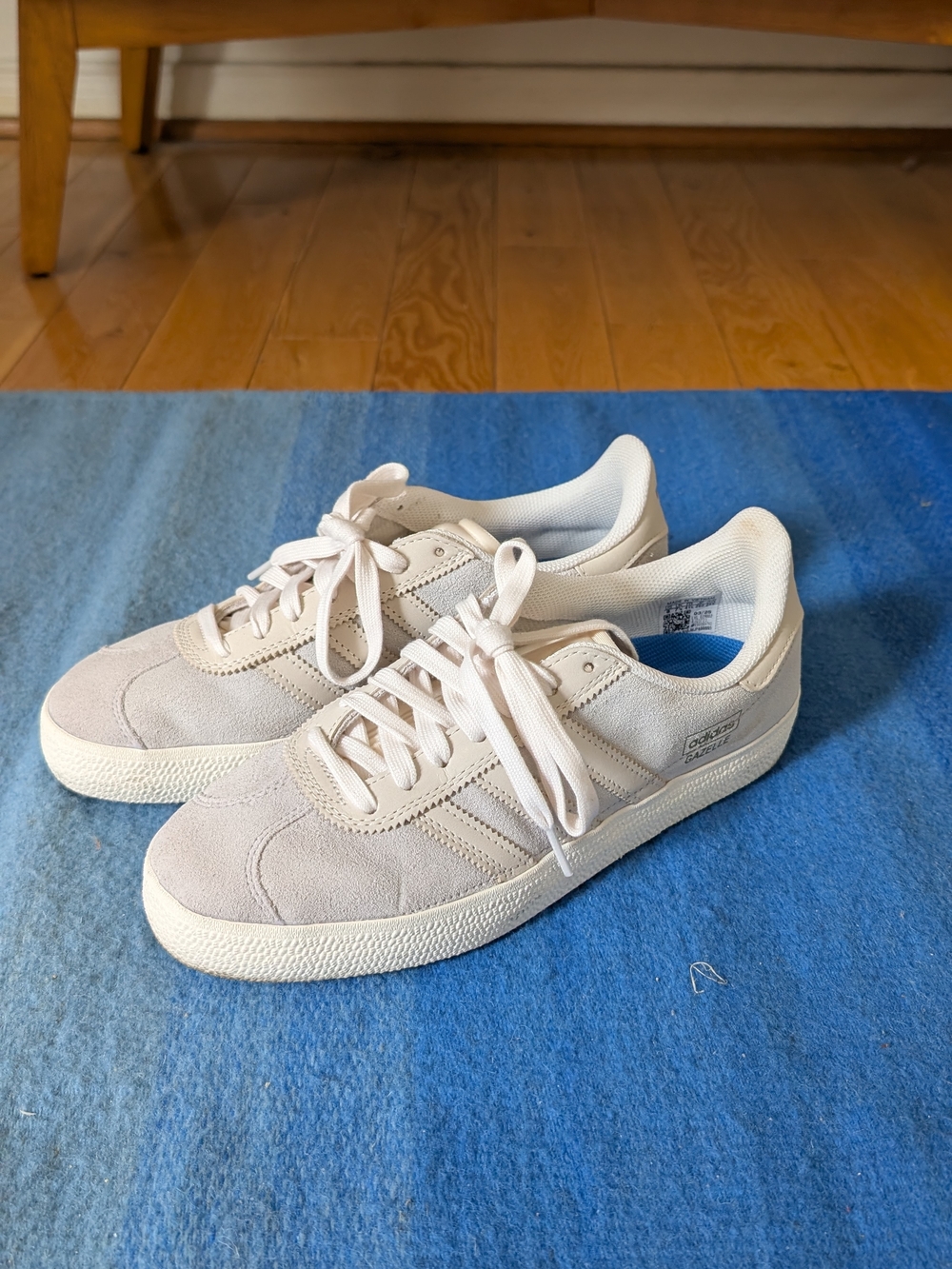 Adidas Gazelle Suede Sneakers in Light Beige